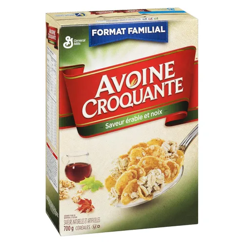 Miniatura 3 de Oatmeal Crisp Cereal con sabor a nuez de arce, 24.69 oz {Importado de Canadá}