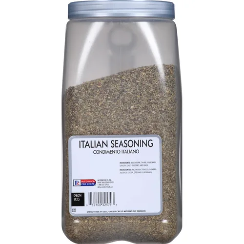Miniatura 3 de McCormick Culinary Condimento italiano, 1.75 libras, un recipiente de 1.75 libras de mezcla de condimentos italianos para cocina mediterránea