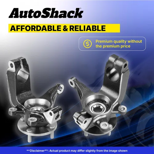 Miniatura 6 de AutoShack Conjunto de cojinetes de cubo de dirección y cubo de rueda con carga frontal, lado del conductor para Ford & Mercury, Escape 2005-2012