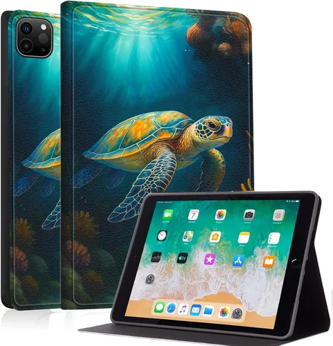 Miniatura 14 de Case for iPad mini A17 Pro (7th/6th Gen 2024/2021), Slim Shockproof Protective Cover with Auto Sleep/Wake, Durable PU Leather Multi-Angle Stand
