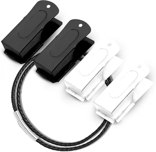 Miniatura 12 de Clickers de metal para entrenamiento de perros – Clicker de perro negro para entrenamiento con sonido fuerte y nítido para recompensa