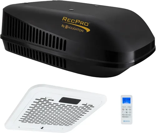 RecPro Aire Acondicionado para RV 13.5K con conductos o sin conductos | AC silencioso | 110-120V | Solo enfría | Fácil instalación | Unidad todo en