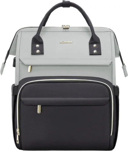 Miniatura 14 de LOVEVOOK - Mochila para ordenador portátil para mujer, de moda, de negocios, de viaje, mochila para estudiantes, mochila de trabajo para profesores