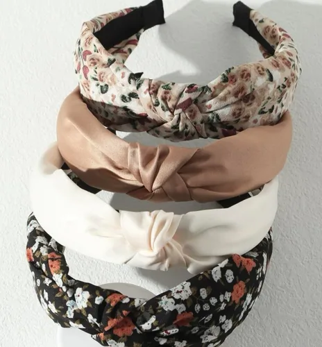 Miniatura 17 de Huachi Bandas para la cabeza con bandera americana para mujeres, anudadas, accesorios de diadema del 4 de julio para mujeres, banda patriótica
