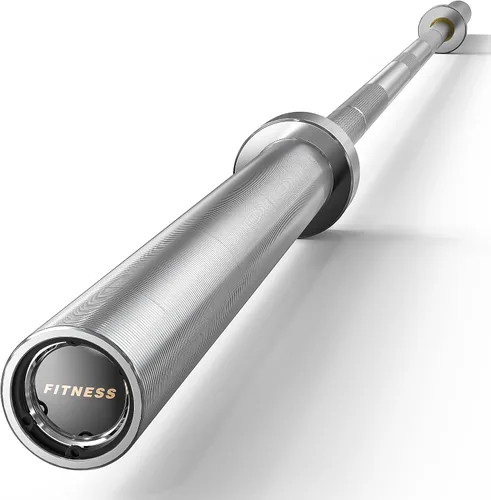 Miniatura 23 de PAPABABE 7FT Olympic Barbell 45 lb Barbell 2 INCH 1000lbs/1500lbs Capacity Olympic Bar with Moderate Knurling For Squats Curls Deadlifts