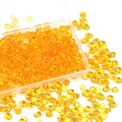 Miniatura 6 de Perlas de pegamento de queratina italiana de 1.76 oz, gránulos de pegamento de queratina de fusión transparente para extensiones de cabello