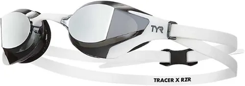 Miniatura 2 de TYR Tracer-X RZR Racing Goggles – Ultra Low Profile Competitive Swim Goggles, Anti Fog, Wide Peripheral Vision