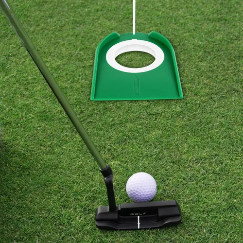 Miniatura 3 de Paquete de 2 tazas de golf con bandera para poner agujeros de golf para interiores