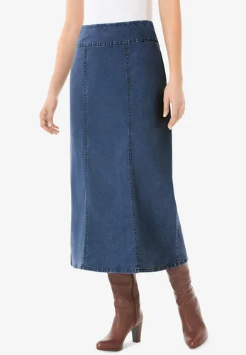 Miniatura 5 de Woman Within Falda vaquera de ajuste flexible de talla grande