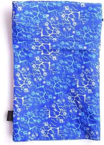 Miniatura 7 de Muñequera con 2 bolsillos, cartera, para teléfono celular, para tobillo, banda de sudor, para brazo, bolsa oculta, para viajar, correr, Azul