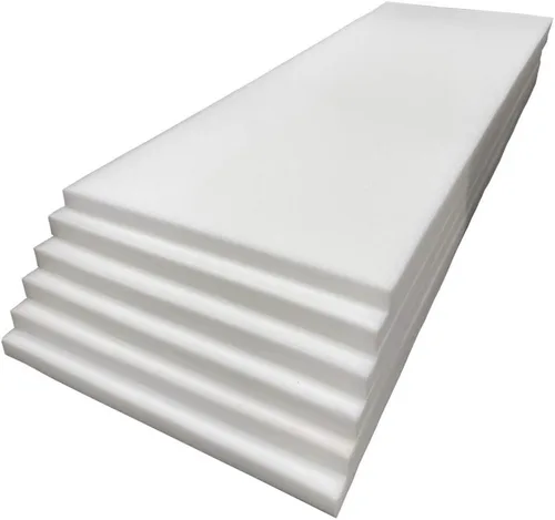 Miniatura 8 de Foamma Cojín de espuma para tapicería de alta densidad de 1 x 24 x 72 pulgadas, repuesto para cojín de sofá, silla, relleno de relleno