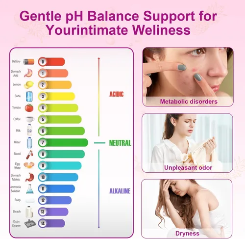 Miniatura 5 de Slippery Elm - Gomitas de humedad probióticas femeninas, equilibrio de pH, flora vaginal, salud del olor con Bacillus coagulans, delicioso sabor a