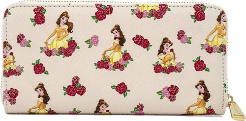Miniatura 2 de Loungefly Beauty and the Beast Belle AOP Rose Wallet