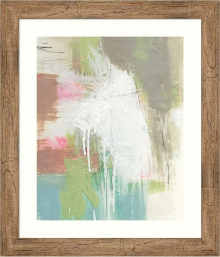 Miniatura 9 de Amanti Art Framed Wall Art Print 33x26 Retro Splash I by Jennifer Goldberger, Abstract Wall Art, Modern Contemporary Decor, Large Poster Painting