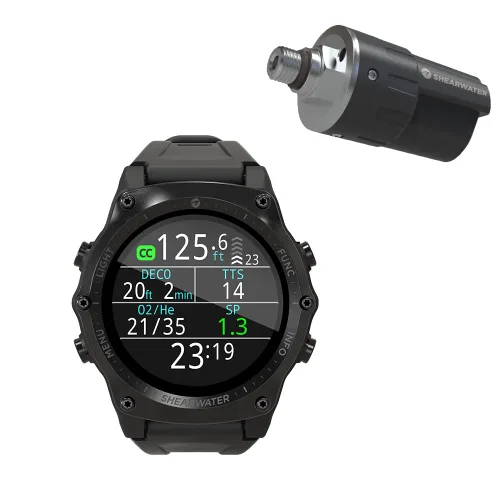Miniatura 9 de Shearwater Research Ordenador de buceo Teric - Negro