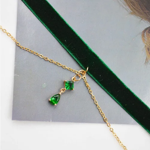 Miniatura 3 de MOMOCAT Black Velvet Red Pendant Choker Necklace for Women Gothic Lace Chokers Necklace Witch Bride Vampire Accessories Aesthetic kawaii Jewelry for