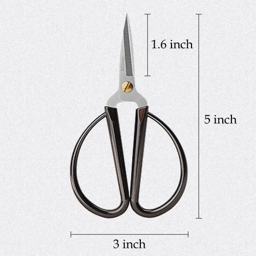 Miniatura 2 de Tijeras de costura de acero inoxidable de 5 pulgadas, tijeras afiladas para bordado, costura, manualidades, trabajo de arte y uso diario
