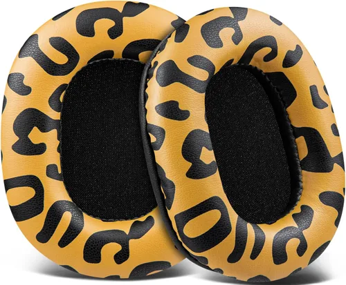 Miniatura 11 de SOULWIT Almohadillas de repuesto para auriculares de monitor Audio Technica ATH M50X M50XBT M50RD M40X M30X M20X MSR7 SX1, almohadillas con piel