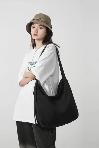 Miniatura 9 de Micmores Large Crossbody Purse Canvas Tote Bag Women Hobo Bag Stylish Handbag Fashion shoulder Bag