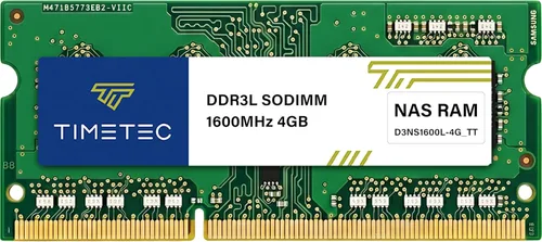 Miniatura 6 de Timetec Kit de 16 GB (2 x 8 GB) compatible con Synology NAS DiskStation/RackStation DDR3/DDR3L 1600MHz PC3L-12800 1.35V no ECC sin búfer SODIMM RAM