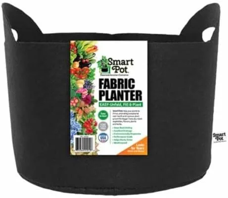 Miniatura 9 de Park Seed Smart Pot - Maceta de tela, capacidad de 3 galones, color negro