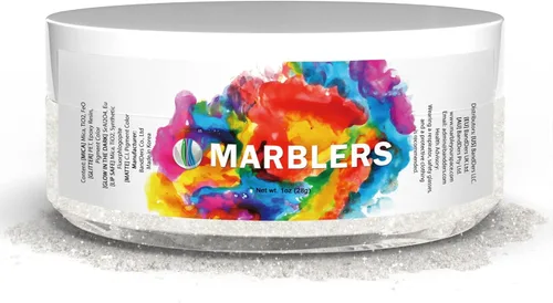 Miniatura 114 de MARBLERS - Polvo de mica de grado cosmético, nacarado, no tóxico, vegano, libre de crueldad, sombra de ojos, esmalte de uñas, arte de uñas, [Gris]