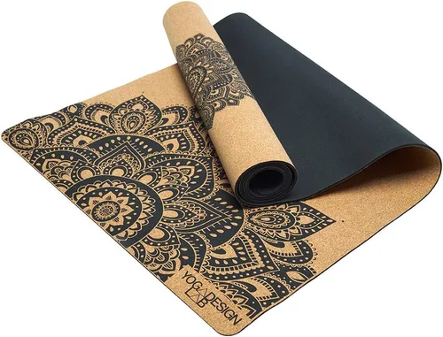 Miniatura 9 de Yoga Design LAB - La esterilla de yoga de corcho Eco Luxury Ideal para yoga caliente, potencia, Bikram, Ashtanga, entrenamientos sudorosos