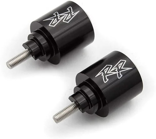 Miniatura 2 de 7/8" 0.866 in manillar motocicleta manillar extremo tapa tapones deslizante para CBR500R 13-14, CBR600F F2 F3 F4 87-06, F4i 99-06, CBR600RR 03-14