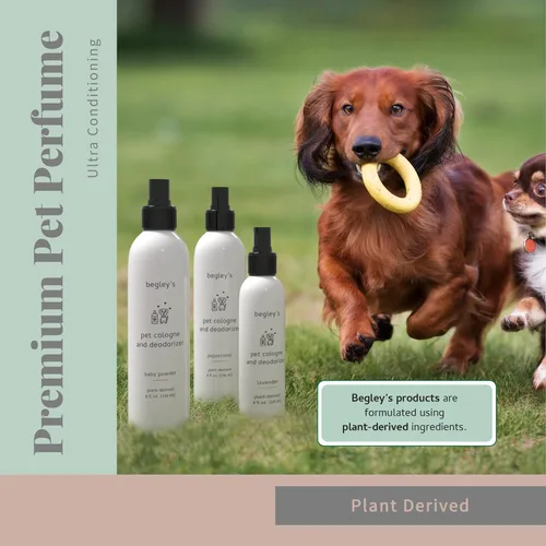Miniatura 2 de Begley's Colonia y desodorante para mascotas, aceite esencial de alta calidad, perfume para perros, de larga duración y eliminador de olores