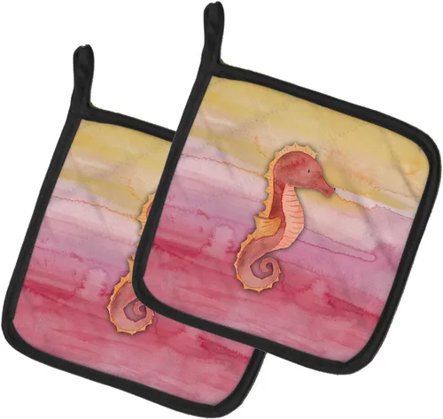 Miniatura 31 de Caroline's Treasures BB7370PTHD - Juego de soportes para ollas de herradura para cocina, resistentes al calor, almohadillas calientes para cocinar