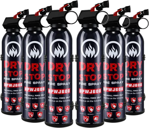 Miniatura 9 de ABC - Extintor de incendios para el hogar, 2.2 libras, extintor de polvo seco, clasificación 1A: 10-B:C, certificado para automóvil, casa, cocina