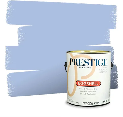 Miniatura 137 de Pintura Exterior + imprimación PRESTIGE, todo-en-uno, 1 galón, acabado mate, color comparable al Valspar* Royal Gray* VS151-Gris real