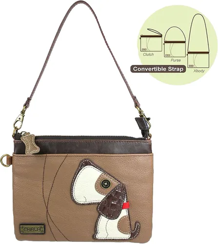 Miniatura 34 de CHALA Mini bandolera/bolso con correa convertible elegante, compacto, versátil
