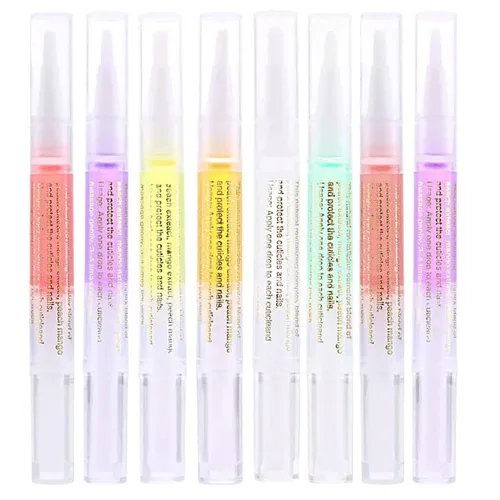 Miniatura 10 de 12 bolígrafos de aceite para cutículas de uñas, bolígrafo de aceite de uñas, esmalte nutritivo de uñas con vitaminas, gel hidratado, bolígrafo