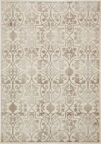 Miniatura 19 de Unique Loom Rushmore Collection - Alfombra de área Washington (2 pies x 5 pies 1 pulgada, beige oscuro/beige)