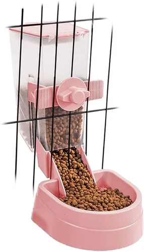 Miniatura 15 de Comedero de agua para conejos, sin fugas, 17 onzas, sin goteo, para conejillo de indias, hámster, chinchilla, hurón, animal pequeño Azul
