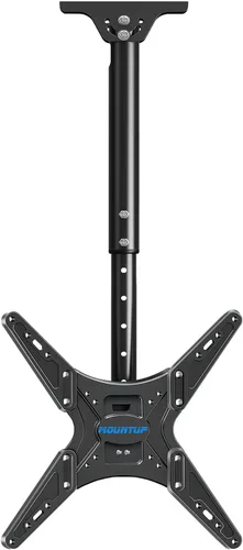 Miniatura 10 de MOUNTUP - Soporte plegable para debajo del gabinete de TV - Soporte de TV abatible y giratorio, se adapta a pantallas LCD de 13-32" hasta 22 libras