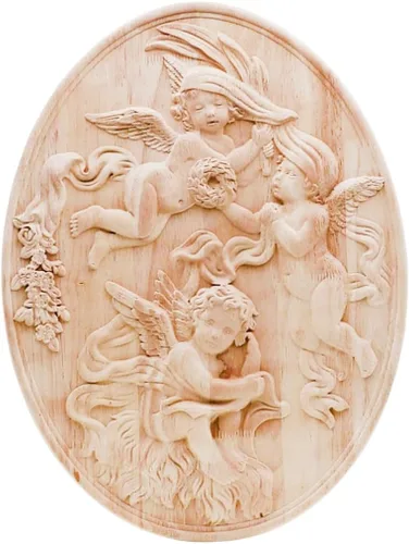 Miniatura 9 de Apliques de madera Onlays decorativos para muebles tallados para puerta de cama, armario, decoración larga sin pintar de madera tallada