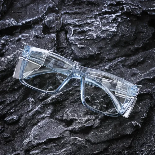 Miniatura 3 de Gafas de seguridad Z87 UV400 protección de luz azul Fotocrómico Durable Trabajo Gafas Construcción Industrial Sitios de trabajo Azul traslúcido