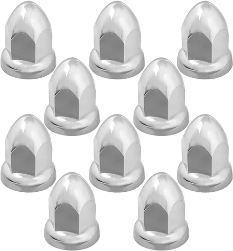 Miniatura 5 de GG Grand General 10082SP Cubierta de tuerca de plástico cromado puntiagudo de 1/2 pulgada con brida