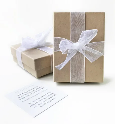 Miniatura 7 de A+O Regalos para mamá, regalo para madre e hija, collar de círculo entrelazado o pulsera