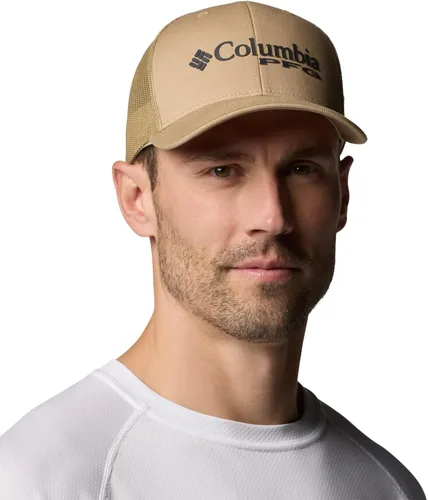 Miniatura 686 de Columbia - Gorra de malla con bandera con árboles unisex para adultos, corona alta