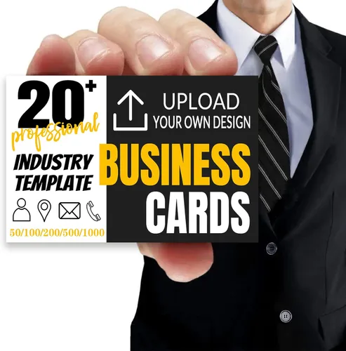 Miniatura 22 de Tarjetas de visita personalizadas de doble cara Papel mate profesional de 300 GSM para pequeñas empresas 3.5 x 2 pulgadas Hair Salon