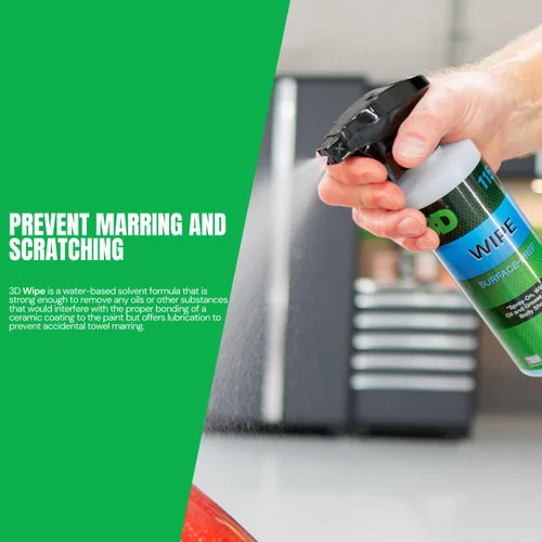 Miniatura 6 de 3D Wipe Preparación de Superficie para Revestimiento Cerámico - Elimina Aceites y Lubricantes Excesivos de Pintura y Vidrio Antes de la Aplicación