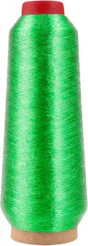 Miniatura 50 de Mandala Crafts Juego de hilo de bordado dorado antiguo metálico – 3281 yardas de hilo dorado antiguo para máquina de coser a mano, aguja de punto