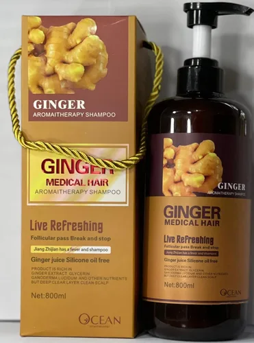 Miniatura 4 de GINGER - Juego de champú y acondicionador médico (champú y acondicionador), 2.2 libras, 27.0 onzas líquidas