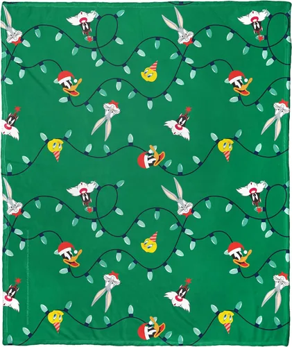 Miniatura 14 de Northwest Looney Tunes - Manta de seda táctil, 50 x 60 pulgadas, cuenco de cereales