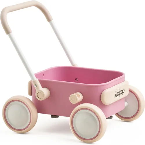 Miniatura 11 de PULA - Andador de empuje para bebé con ruedas para niños pequeños, juguetes para bebés de 6 a 12 meses, regalos de cumpleaños de 1 año, para Rojo