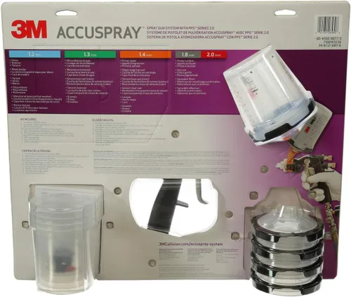 Miniatura 7 de 3M Accuspray - Sistema de pistola de pintura con PPS 2.0, 26580, estándar, 22 onzas, uso para automóviles, muebles, gabinetes y más, 1 pistola