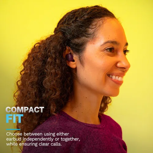 Miniatura 84 de JLab Go Air Pop+ Auriculares Verdaderamente Inalámbricos, Auriculares Intraaurales, Auriculares Bluetooth, 35H de Tiempo de Reproducción, Menta